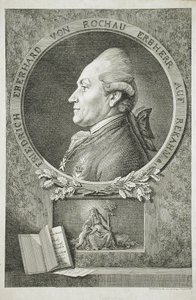 Retrato de Friedrich Eberhard von Rochau de Daniel Nikolaus Chodowiecki