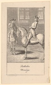 Pista de equitación de Daniel Nikolaus Chodowiecki