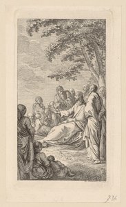 Grabado en cobre de la portada del libro de cantos de Basedow, 2.º volumen de Daniel Nikolaus Chodowiecki