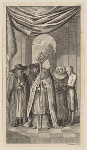 Grabado de portada para «Carl von Carlsberg» de Salzmann, cuarta parte de Daniel Nikolaus Chodowiecki