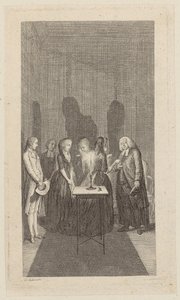 Grabado de portada para «Carl von Carlsberg» de Salzmann, segunda parte de Daniel Nikolaus Chodowiecki