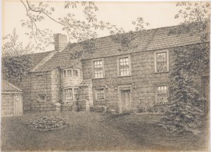 Casa Antigua en Corby, Northumberland, c.1916 de Daniel Oliver