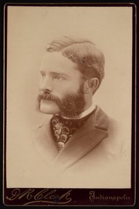 Retrato de Barton Warren Evermann 1853-1932, Antes de 1900 de Daniel R Clark