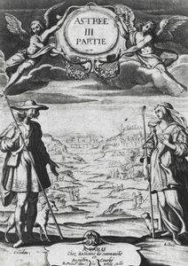 Astree y Celadon, ilustración de 