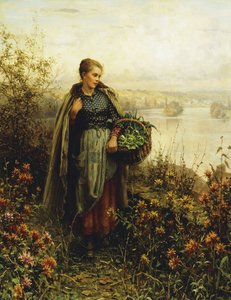Frío de la mañana de Daniel Ridgway Knight