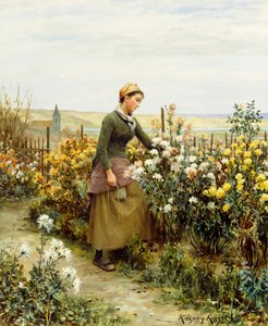 La hija del jardinero de Daniel Ridgway Knight