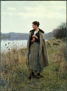 La pastora de Daniel Ridgway Knight