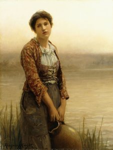 El aguador de Daniel Ridgway Knight