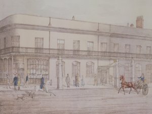 Salas de asamblea y biblioteca Williams, Cheltenham, 1821 de Daniel Thomas Egerton