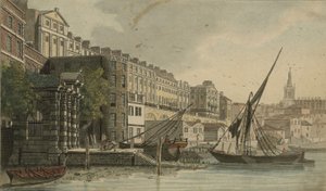 Puerta de Agua, York Buildings, Londres de Daniel Turner
