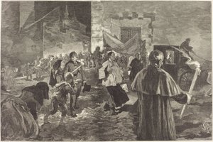 España. El viático de Daniel Vierge