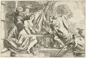 Susana y los ancianos de Daniel van den Dyck