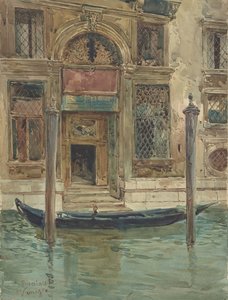 Portal de un palacio veneciano, 1839-1911