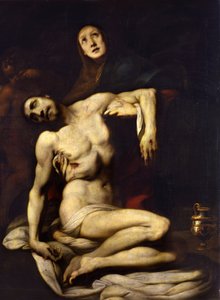 La Piedad Pintura de Daniele Crespi (1598-1630) Siglo XVII Madrid, Museo del Prado