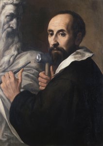 Retrato de un escultor, c.1625 de Daniele Crespi