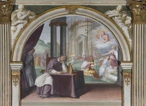 El sueño de San Hugo, 1629 de Daniele Crespi