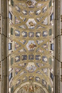 Bóveda de la nave central, Iglesia de S. Maria Assunta de Daniele Crespi