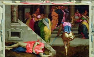 Martirio de San Juan Bautista, c.1530-40 de Daniele da Volterra