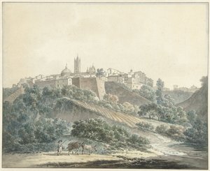 Vista de Siena de Daniël Dupré