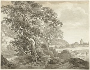 Paisaje según Ruisdael