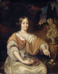 Sara Pottey (1651-1705), esposa de Johan van Bochoven de Daniël Haringh