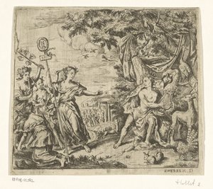 Orfeo y las Ménades de Ciconia de Daniël Herreyns (I)