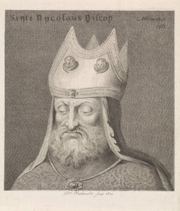 Retrato de un obispo
San Rycolaus Biscop (título en el objeto) de Daniël Veelwaard (I)