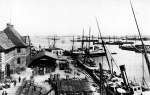 Puerto de Copenhague, c.1880