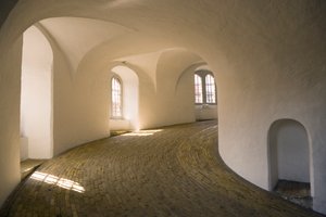 Interior de la Torre Redonda, completada en 1643