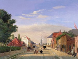 Escena callejera de Danish School