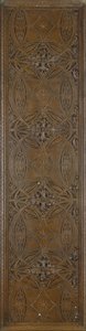 Un friso con motivos botánicos estilizados con borde de follaje clásico, c.1893 de Dankmar and Sullivan Louis Adler