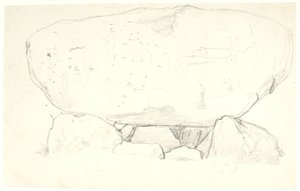 Un dolmen en Brandsø de Dankvart Dreyer
