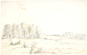 Paisaje en Aminderød de Dankvart Dreyer