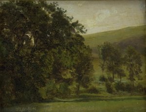 Árboles en Vissenbjerg, Funen de Dankvart Dreyer