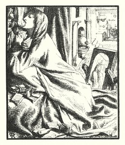 Mariana en el Sur de Dante Gabriel (after) Rossetti