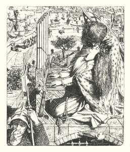 El Palacio del Arte de Dante Gabriel (after) Rossetti