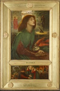 Beata Beatrix, 1871-72 de Dante Gabriel Charles Rossetti
