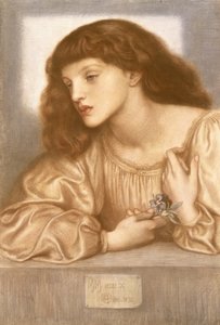 May Morris, 1872 de Dante Gabriel Charles Rossetti