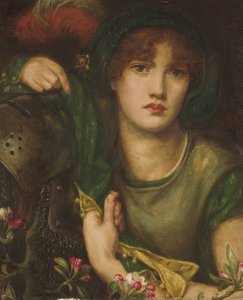 Mi dama Greensleeves de Dante Gabriel Charles Rossetti