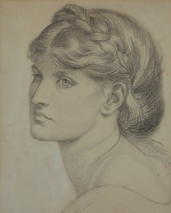 Retrato de Alexa Wilding, un estudio para 