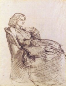 Retrato de Annie Miller de Dante Gabriel Charles Rossetti