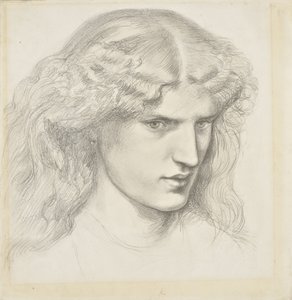 Retrato de Annie Miller, 1860s de Dante Gabriel Charles Rossetti