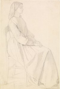 Retrato de Elizabeth Siddal de Dante Gabriel Charles Rossetti