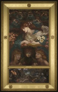 La damisela bendita, 1875-78 de Dante Gabriel Charles Rossetti
