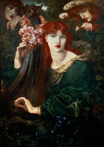 "La Ghirlandata" de Dante Gabriel Charles Rossetti