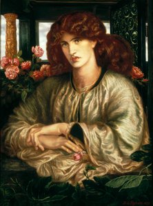 La dama de la piedad de Dante Gabriel Charles Rossetti