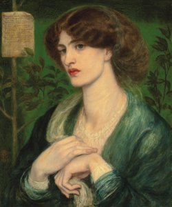 La salutación de Beatriz de Dante Gabriel Charles Rossetti