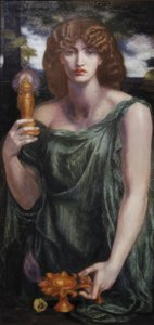 Mnemosyne de Dante Gabriel Rossetti