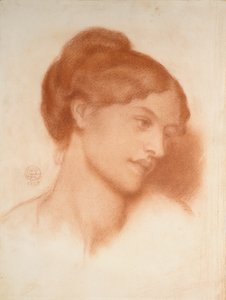 Retrato de la Sra. Murray Marks de Dante Gabriel Rossetti