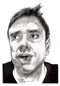 Alessandro Di Battista, 2023 (dibujo digital a lápiz de color)